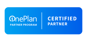 OnePlan Certified Partner Badge