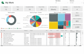 Full Organization View of Projects 